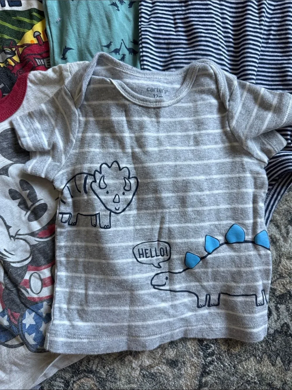 Bundle of 8 Baby Tops/Onesies